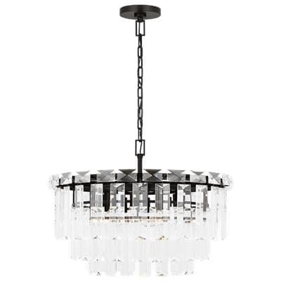 Visual Comfort Studio Collection Arden Medium Chandelier - Aged Iron