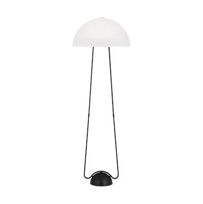 Visual Comfort Studio Collection Nido Floor Lamp Midnight Black Bulbs Inc