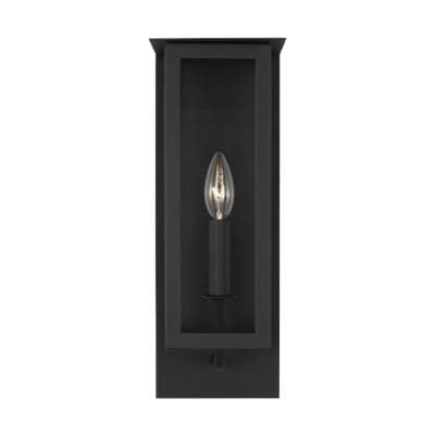 Visual Comfort Studio Collection Dresden Medium Lantern - Textured Black