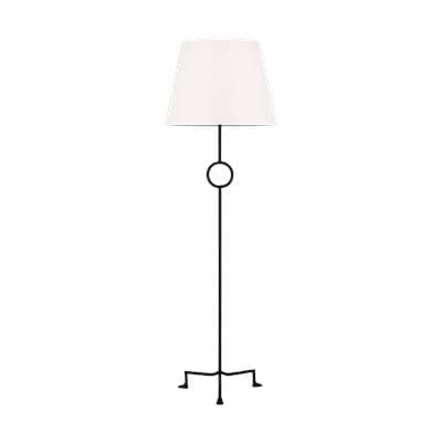 Visual Comfort Studio Collection Montour Large Floor Lamp Aged Iron Bulbs Inc