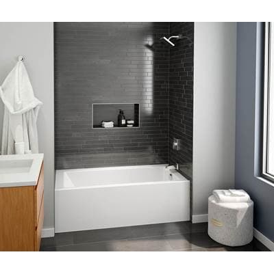 Swan Vp6030ctminl/r 60 X 30 Veriteke Pro Bathtub with Right Hand Drain - White