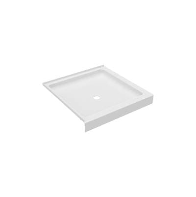 Swan R-36dtf 36 X 36 Veritek Alcove Shower Pan with Center Drain - White by Swan