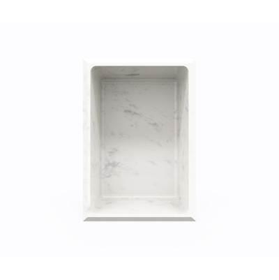 AS-1075 Recessed Shelf in Carrara
