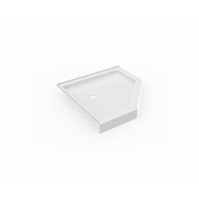 Swan Ss-36neo 36 X 36 Swanstone Corner Shower Pan with Center Drain - White by Swan