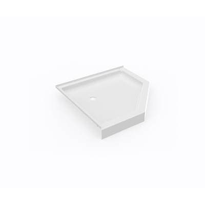 Swan Ss-38neo 38 X 38 Swanstone Corner Shower Pan with Center Drain - White by Swan
