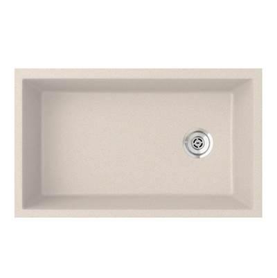 QUSB-3322 22 x 33 Granite Undermount Single Bowl Sink in Granito by Swan