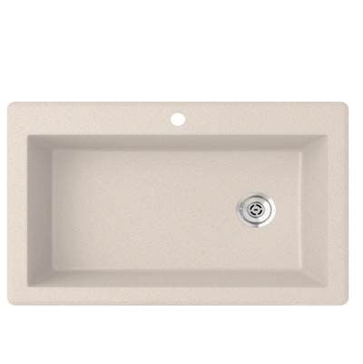 Swan Qzsb-3322 22 X 33 Granite Drop in Single Bowl Sink - Granito by Swan