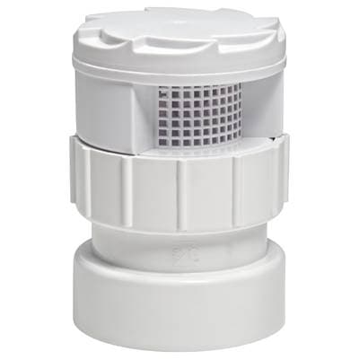 Sioux Chief Turbovent Aav W/ 1-1/2 X 2 Pvc Combo Adptr Bulk