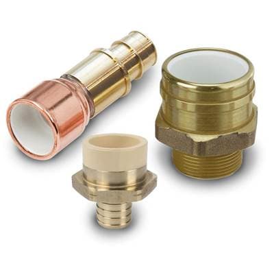 Sioux Chief Ell 1/2 Everloc+ X 4 X 8 Stub-out No-lead