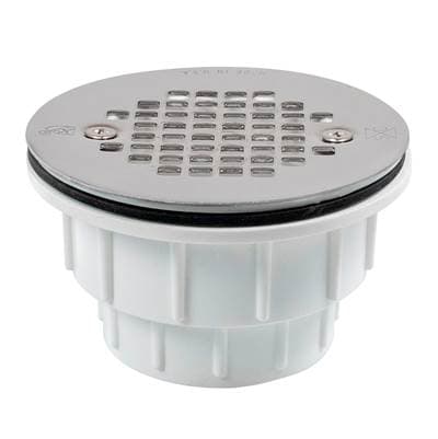 Sioux Chief Drain Shwr Mod Pvc Ss Strn Scr