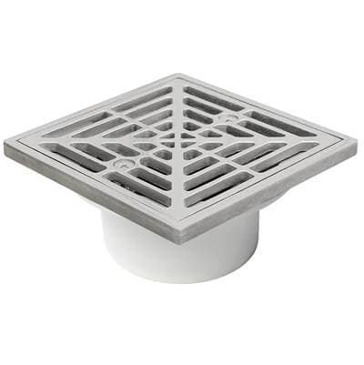 Sioux Chief Drain Gen Purpose 2 Pvc Ss R&s Sq