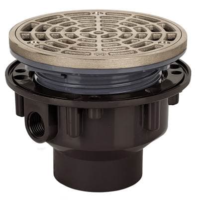 Sioux Chief Adj Floor Drain 2 Abs 4nb R&s Rnd