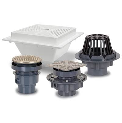 Sioux Chief Adj Floor Drain 2 Abs 5ss R&s Sq