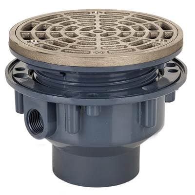Sioux Chief Adj Floor Drain 2 Pvc 4nb R&s Rnd