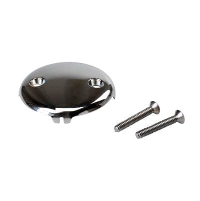 Sioux Chief Two Hole Tub Face Plate Chrome 1/bg by Sioux Chief