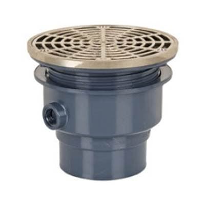 Sioux Chief Adj Floor Drain 3 Abs 5nb R&s Rnd by Sioux Chief
