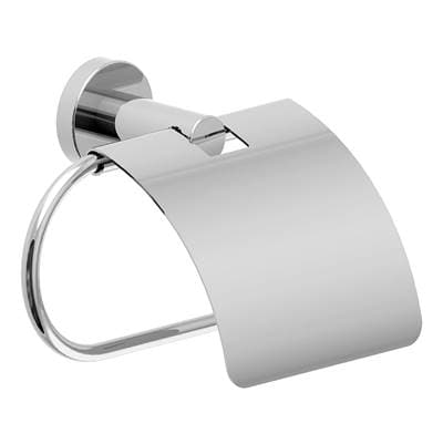 Symmons Dia Wall-mounted Toilet Paper Holder with Cover - Polished Chrome