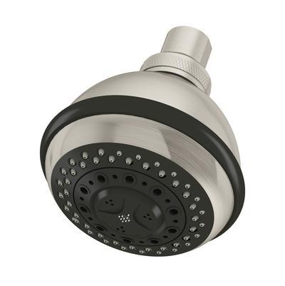3-Spray 3.5 in. Fixed Showerhead in Satin Nickel (1.5 GPM)