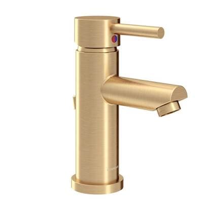 Symmons Dia Single Hole Single-handle Bathroom Faucet with Drain Assembly in Brushed Bronze (1.0... by Symmons