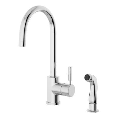 Symmons Sereno Single-handle Kitchen Faucet with Side Sprayer in Polished Chrome (1.5 GPM) -...