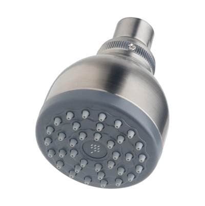 Symmons 1-Spray 2.8 In. Fixed Showerhead in Satin Nickel (1.2 GPM)