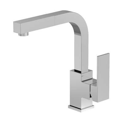 Duro Single-Handle Pull-Out Kitchen Faucet in Polished Chrome (1.5 GPM) by Symmons