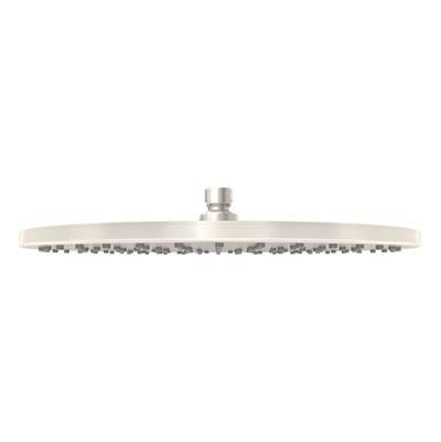 1-Spray 12 in. Fixed Rain Showerhead in Satin Nickel (2.5 GPM)
