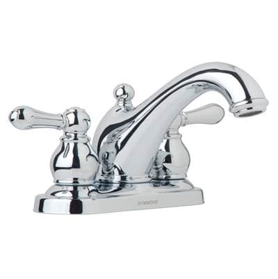 Symmons Allura 4 In. Centerset 2-Handle Bathroom Faucet with Drain Assembly in Polished Chrome... by Symmons