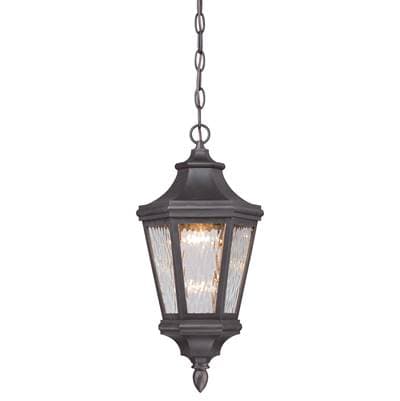 The Great Outdoors 1 Light Outdoor Led Chain Hung Lantern - Oil Rubbed Bronze by The Great Outdoors