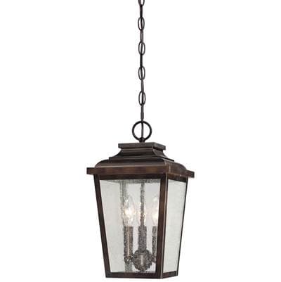 The Great Outdoors 3 Light Outdoor Chain Hung - Chelesa Bronze by The Great Outdoors