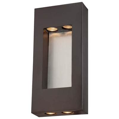 The Great Outdoors 4 Light Outdoor Wall Mount - Dorian Bronze by The Great Outdoors