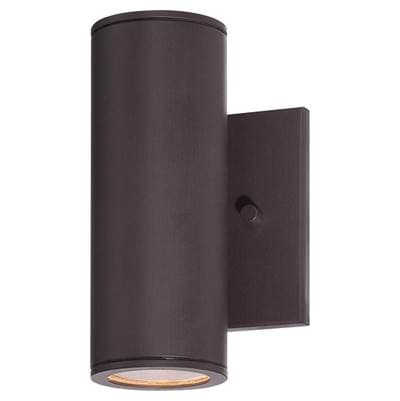 The Great Outdoors 1 Light Outdoor Led Wall Mount - Dorian Bronze by The Great Outdoors