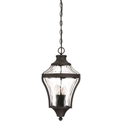 The Great Outdoors 1 Light Outdoor Chain Hung - Coal by The Great Outdoors