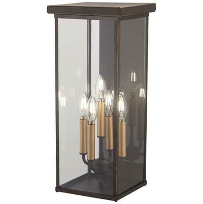 The Great Outdoors 5 Light Pocket Lantern - Oil Rubbed Bronze Gold by The Great Outdoors