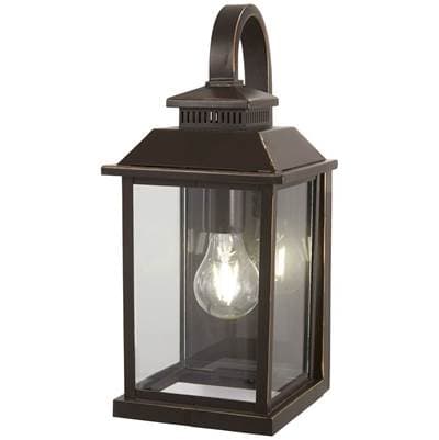 The Great Outdoors 1 Light Outdoor Wall Mount - Oil Rubbed Bronze Gold by The Great Outdoors
