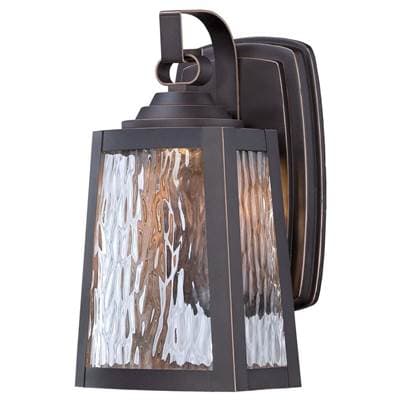 The Great Outdoors 1 Light Outdoor Led Wall Mount - Oil Rubbed Bronze Gold by The Great Outdoors