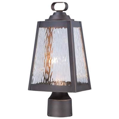 The Great Outdoors 1 Light Outdoor Led Post Mount - Oil Rubbed Bronze Gold by The Great Outdoors