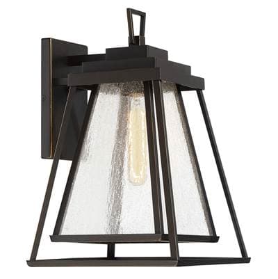 The Great Outdoors 1 Light Large Wall Mount - Dakota Bronze by The Great Outdoors