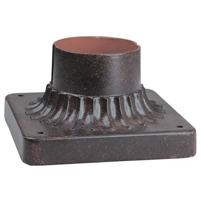 The Great Outdoors Pier Mount - Corona Bronze by The Great Outdoors