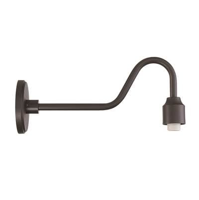 The Great Outdoors 1 Light Outdoor Wall Mount - Coal by The Great Outdoors