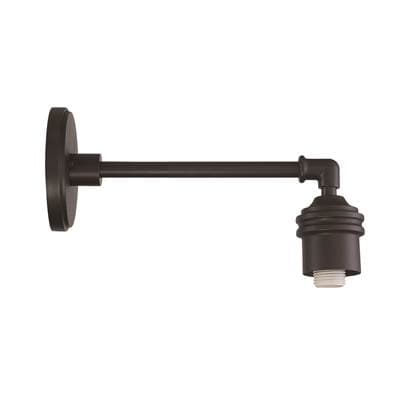 The Great Outdoors 1 Light Outdoor Wall Mount - Coal by The Great Outdoors