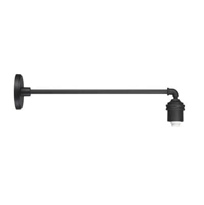 The Great Outdoors 1 Light Outdoor Wall Mount - Coal by The Great Outdoors