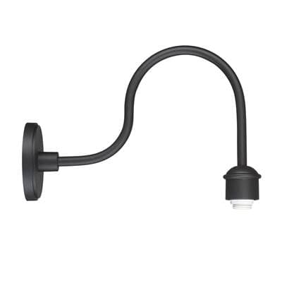 The Great Outdoors 1 Light Outdoor Wall Mount - Coal by The Great Outdoors