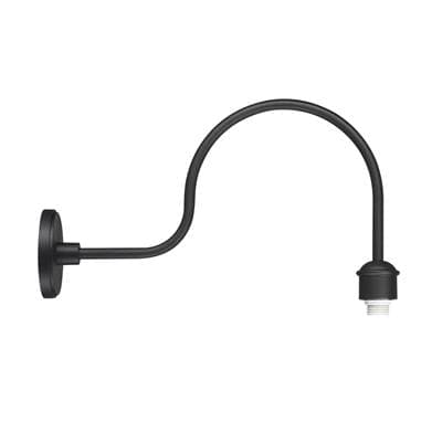 The Great Outdoors 1 Light Outdoor Wall Mount - Coal by The Great Outdoors