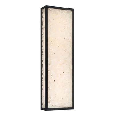 The Great Outdoors Salt Creek 33W Led Outdoor Wall Sconce - Coal