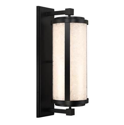 The Great Outdoors Salt Creek 33W Led Outdoor Wall Sconce - Coal