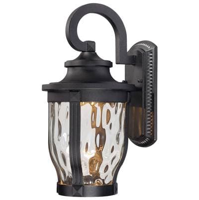 The Great Outdoors 1 Light Outdoor Led Wall Mount - Sand Coal by The Great Outdoors