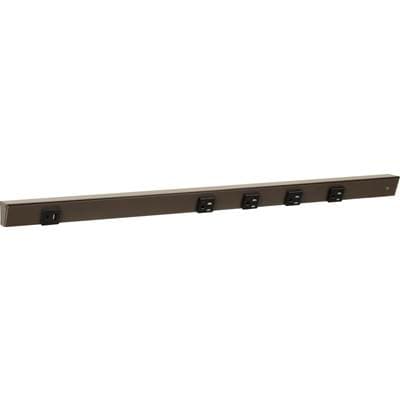 Task Lighting 30'' Slim Angle Power Strip with Usb-a/c, On Left - Bronze