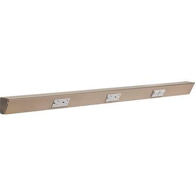 Task Lighting 36'' TR Switch Series Angle Power Strip, Right Switches, Satin Nickel Finish, Grey... by Task Lighting