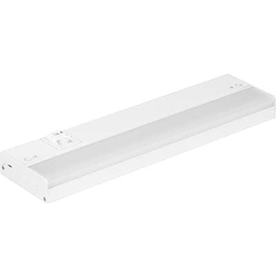 Task Lighting 11-7/8'' 120-Volt Bar Light, Dimmable and 3-Color Selectable - White